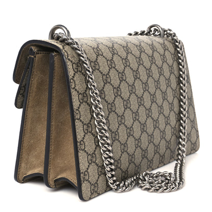 Gucci GG Supreme Monogram Small Dionysus Shoulder Bag Taupe 3 of 10