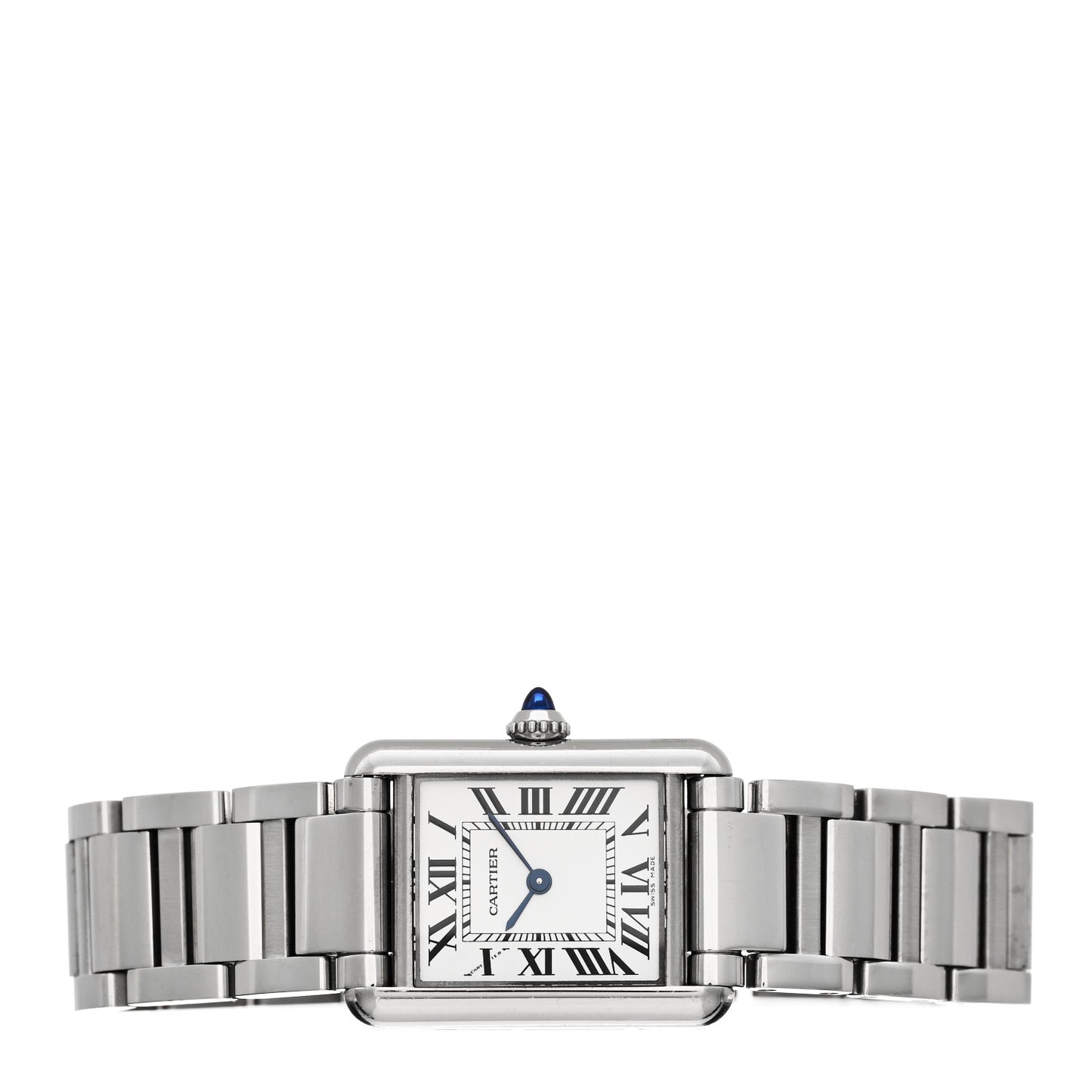 Stainless Steel 22mm Tank Must Quartz Watch