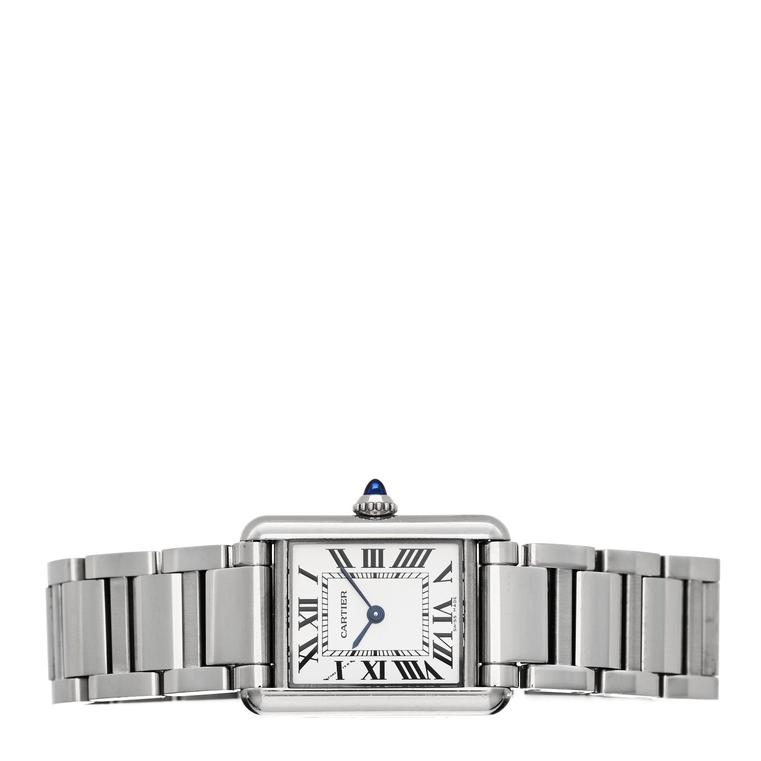 Cartier Stainless Steel 22mm Tank Must Quartz Watch 2 of 5