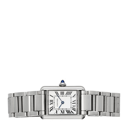 Cartier Stainless Steel 22mm Tank Must Quartz Watch 2 of 5