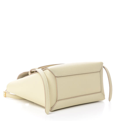 Celine Grained Calfskin Nano Belt Bag Chalk 4 of 8