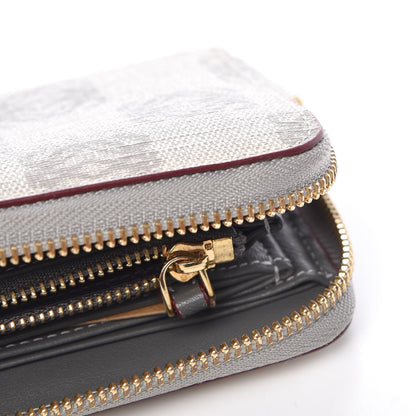 Loewe Monogram Zip Around Wallet Grey 8 of 8