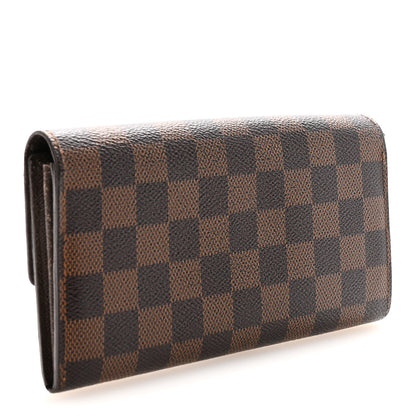 Louis Vuitton Damier Ebene Sarah Wallet 3 of 6