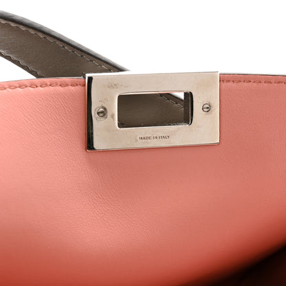 Fendi Vitello Tahiti Burro Medium Peekaboo Iconic Essentially Satchel Foresta Macaron 6 of 11