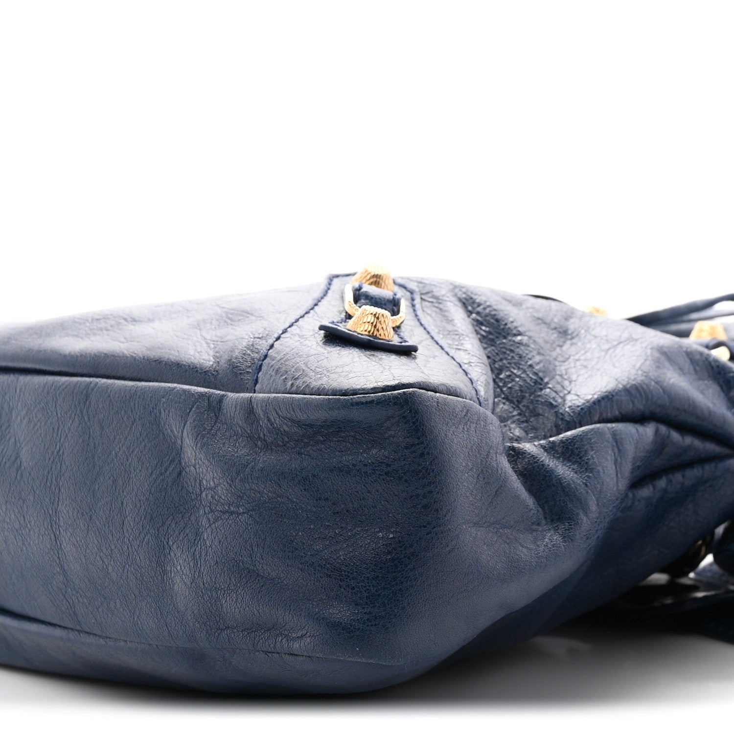 Balenciaga Agneau Giant 12 Gold Hardware Town Bleu Mineral 11 of 11