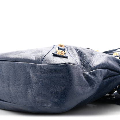 Balenciaga Agneau Giant 12 Gold Hardware Town Bleu Mineral 11 of 11