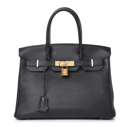 Hermes Togo Birkin 30 Black 1 of 12