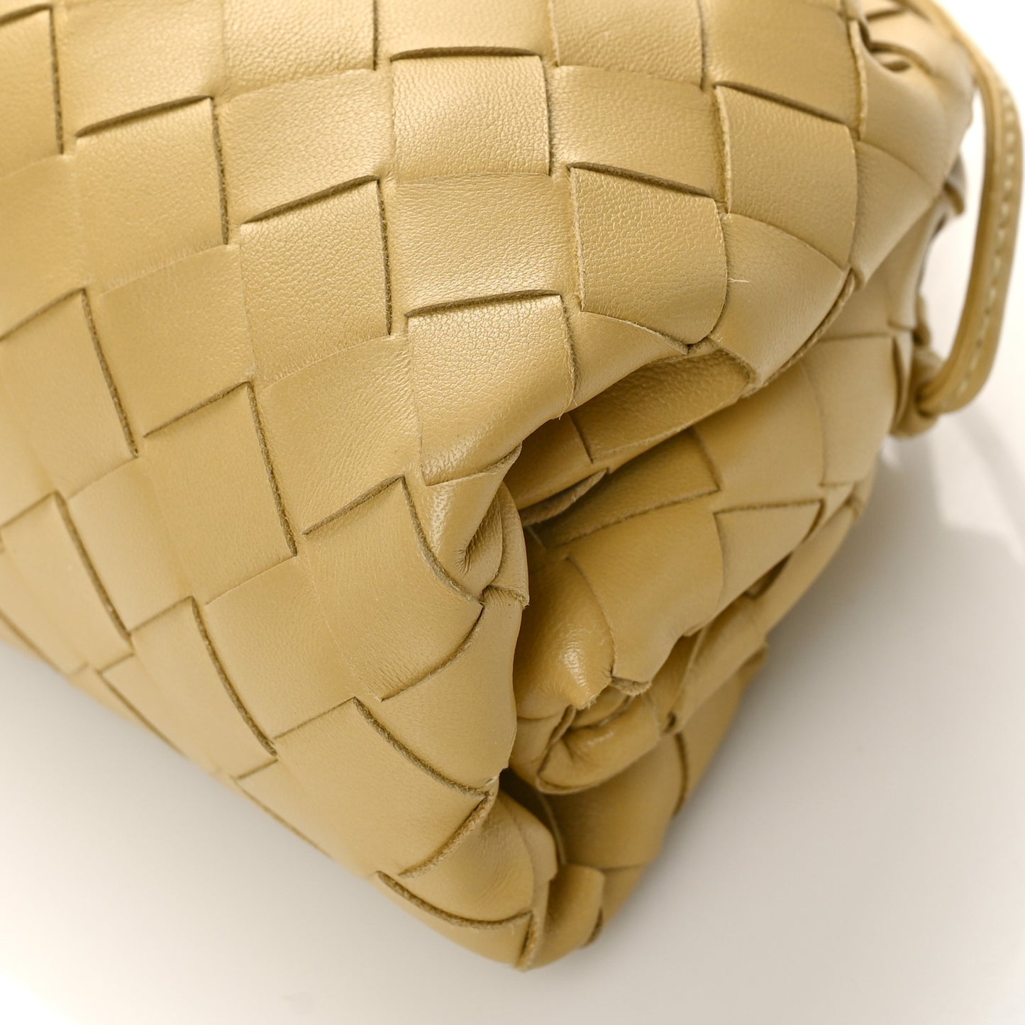 Nappa Intrecciato The Mini Pouch Tapioca
