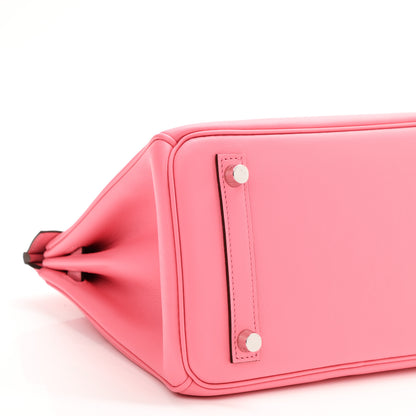 Hermes Swift Birkin 25 Rose D'ete 9 of 11
