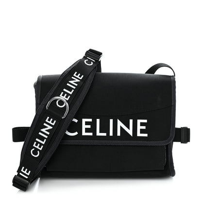 Celine Canvas Small Trekking Messenger Bag Black 1 of 14