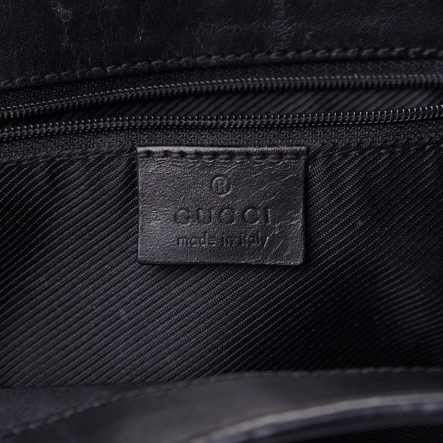Monogram Bardot Shoulder Bag Black