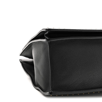 Louis Vuitton Taurillon Cour Marly MM Black 8 of 9