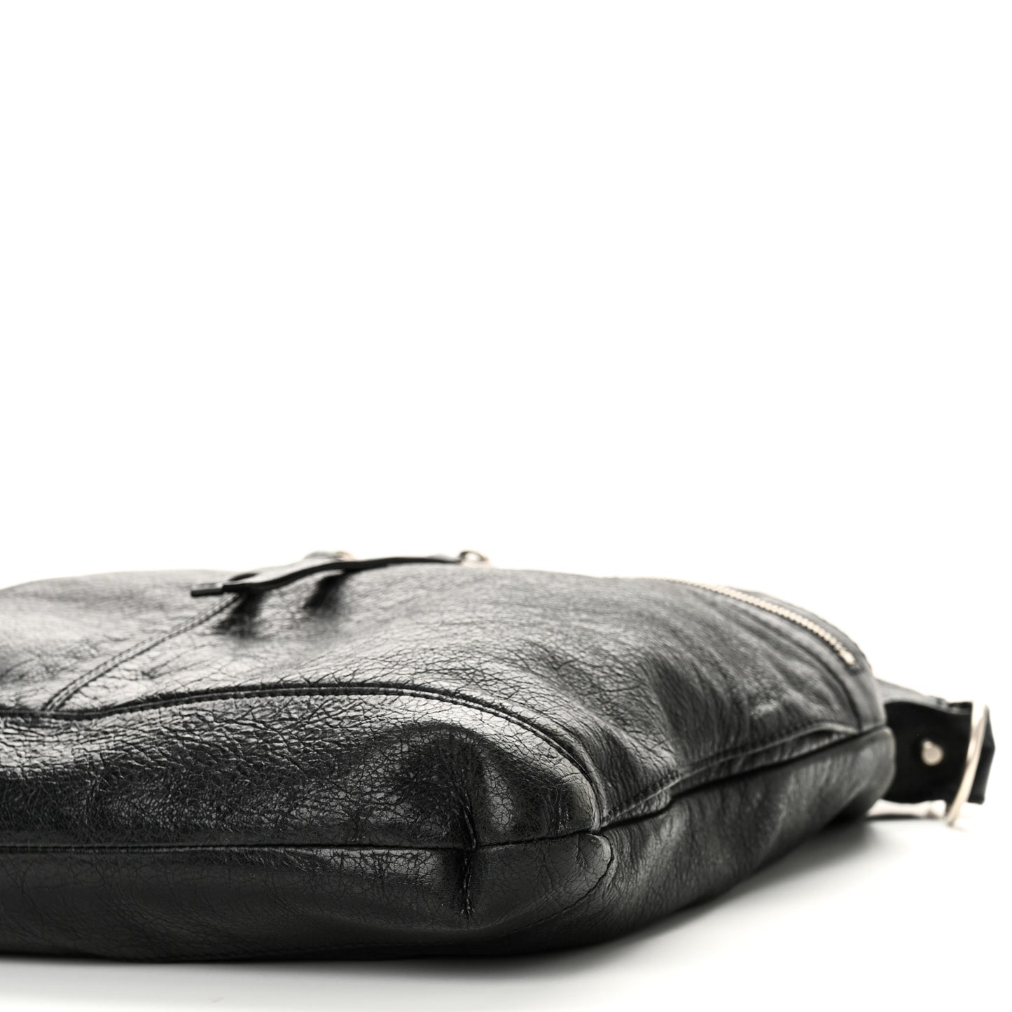 Agneau Classic Hardware Square Tote Black