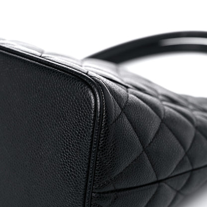 Chanel Caviar Quilted Medallion Tote Black 13 of 13