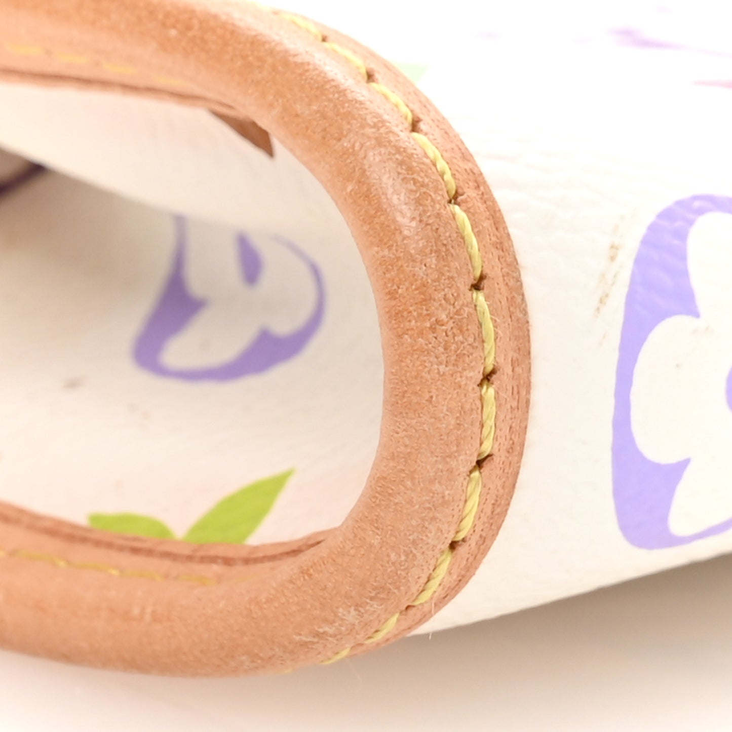 Monogram Multicolor Shirley White White