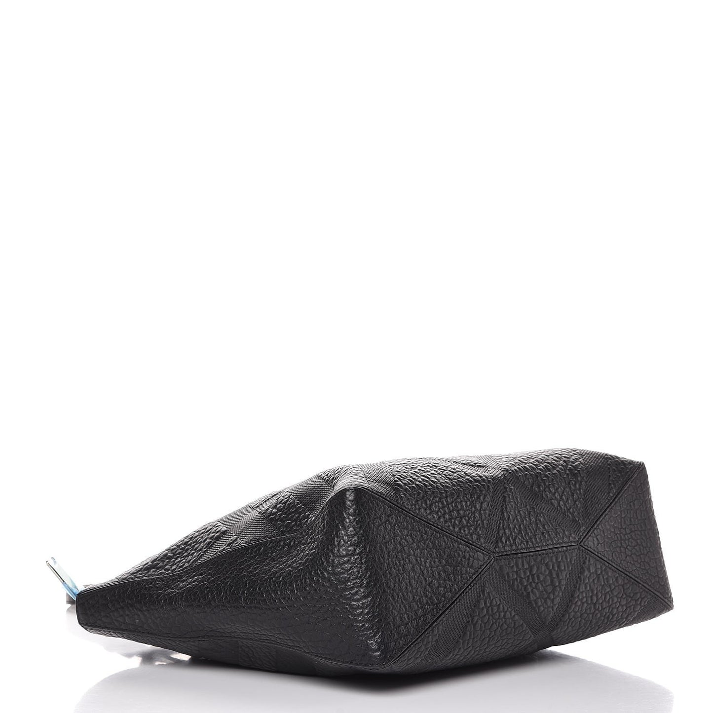 Heritage Grain Check Embossed Medium Dewsbury Tote Black