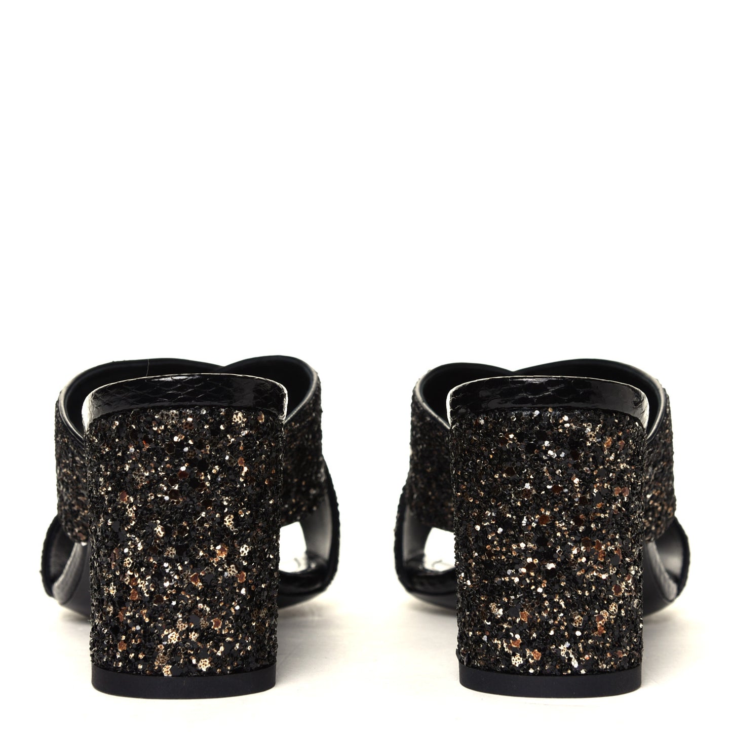 Glitter LouLou Mules 35.5 Black