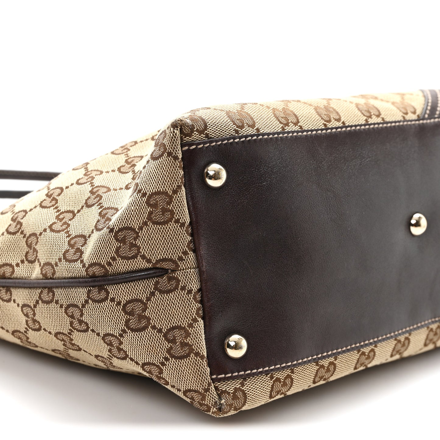 Monogram Medium New Britt Tote Brown