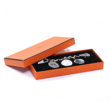 Hermes Palladium Breloque Bag Charm Silver 2 of 4