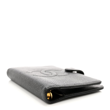 Chanel Caviar Timeless CC Ring Agenda Planner Black 4 of 12