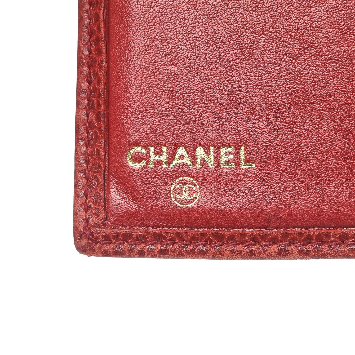 Chanel Caviar Timeless CC Card Holder Wallet Red 6 of 11