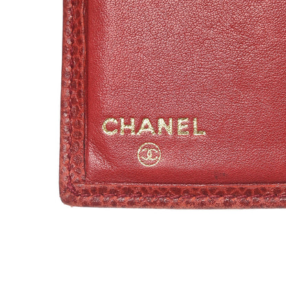 Chanel Caviar Timeless CC Card Holder Wallet Red 6 of 11