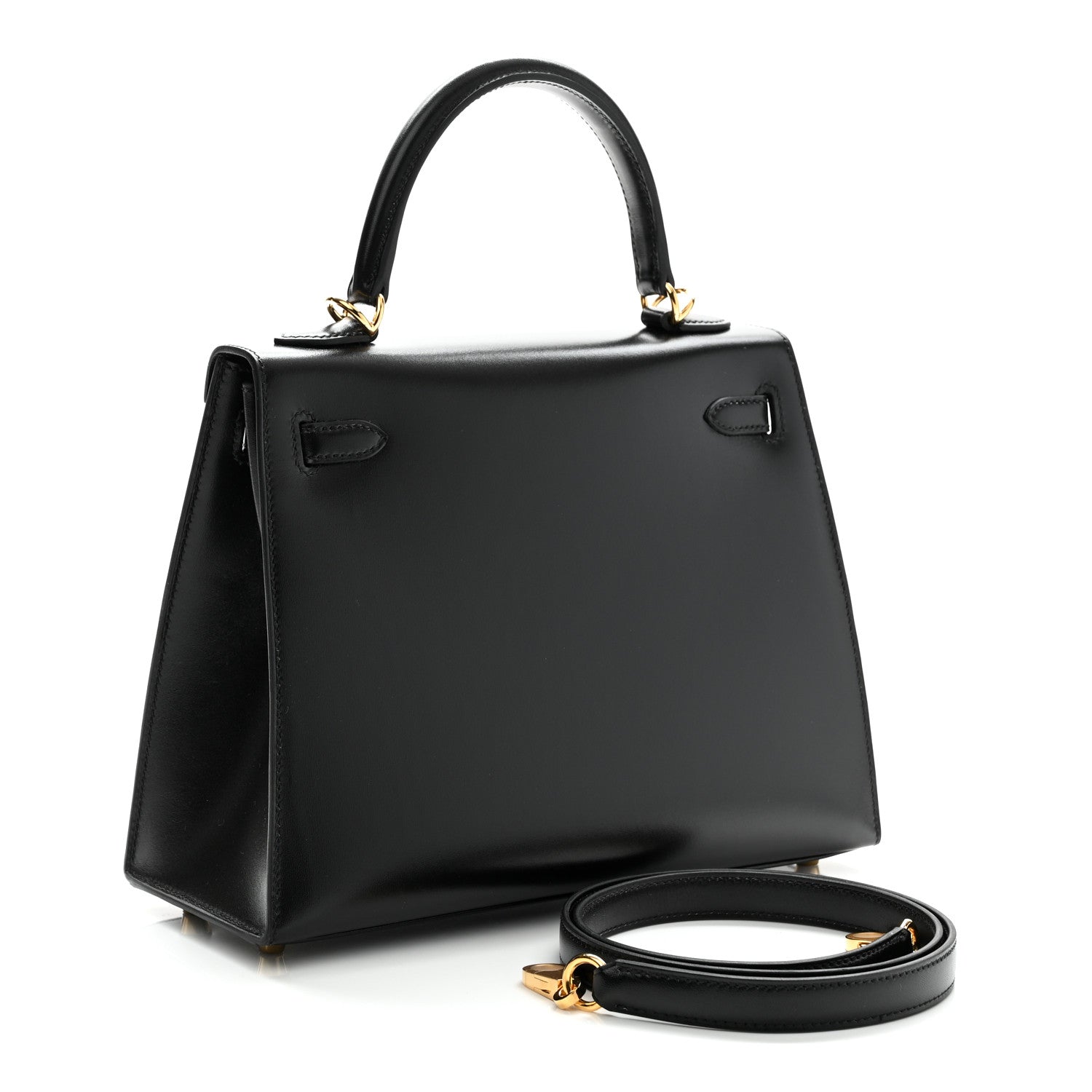 Hermes Box Kelly Sellier 25 Black 2 of 9