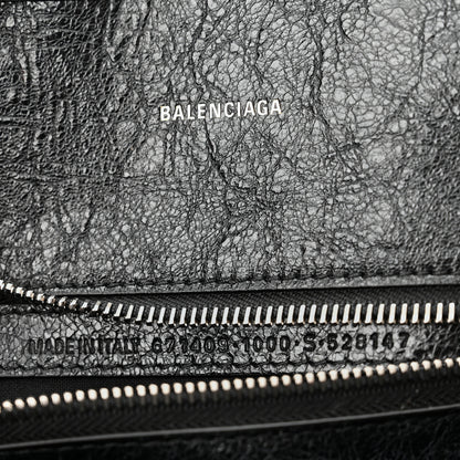 Balenciaga Agneau Arena Medium Barbes East West Shopper Black 6 of 9