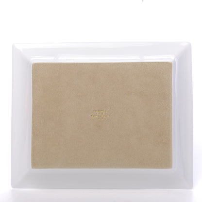 Hermes Porcelain Sellier Change Tray Bleu Roi 4 of 6