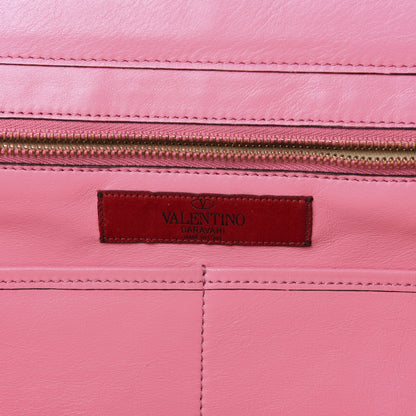 Valentino Garavani Vitello Medium Rockstud Tote Ninphea 6 of 14