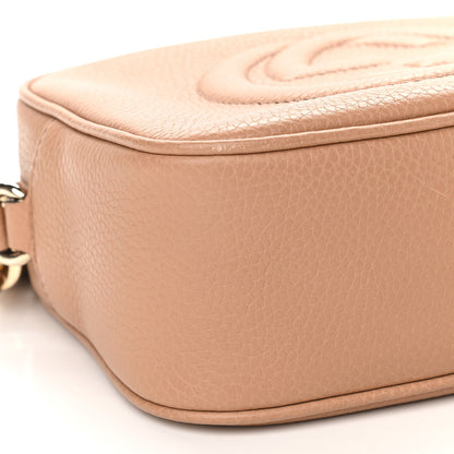 Gucci Pebbled Calfskin Small Soho Disco Bag Camelia 8 of 10