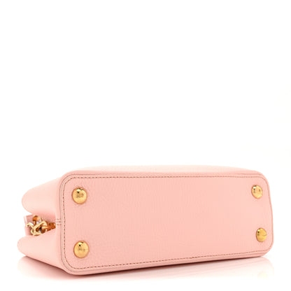 Louis Vuitton Taurillon Resin Murano Capucines BB Rose Jasmin 4 of 10