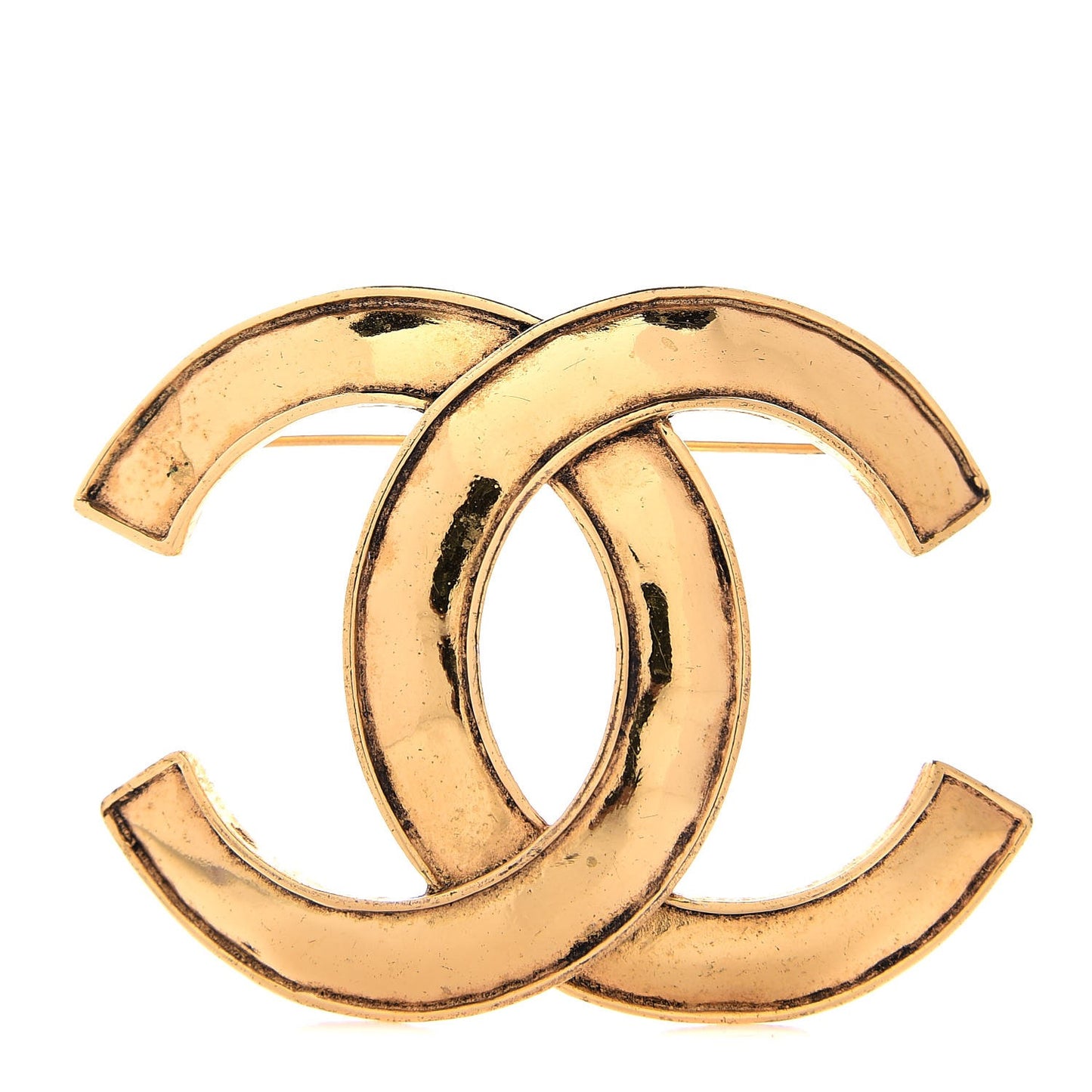 CC Large Brooch Gold