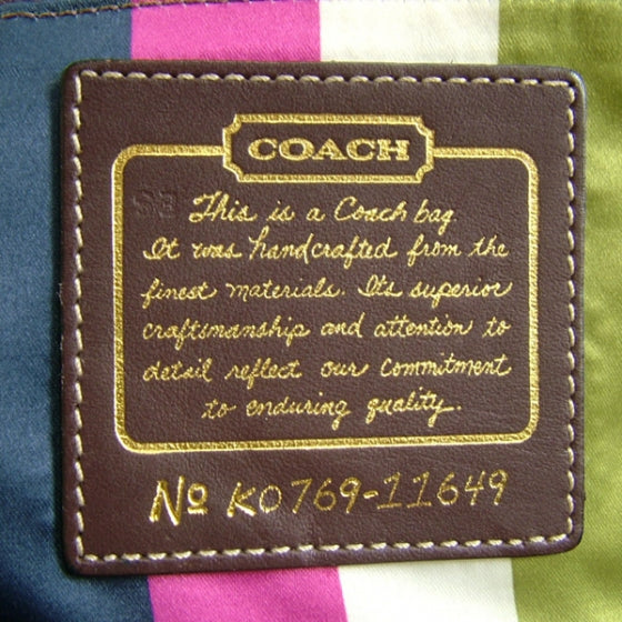 COACHVachettaLegacyPocketShoulderBagBlack