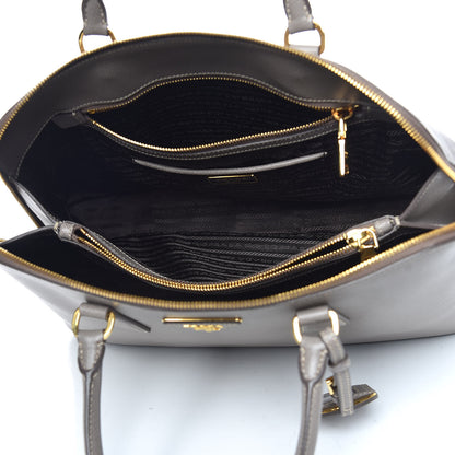 Prada Saffiano Lux Large Promenade Tote Argilla 7 of 10