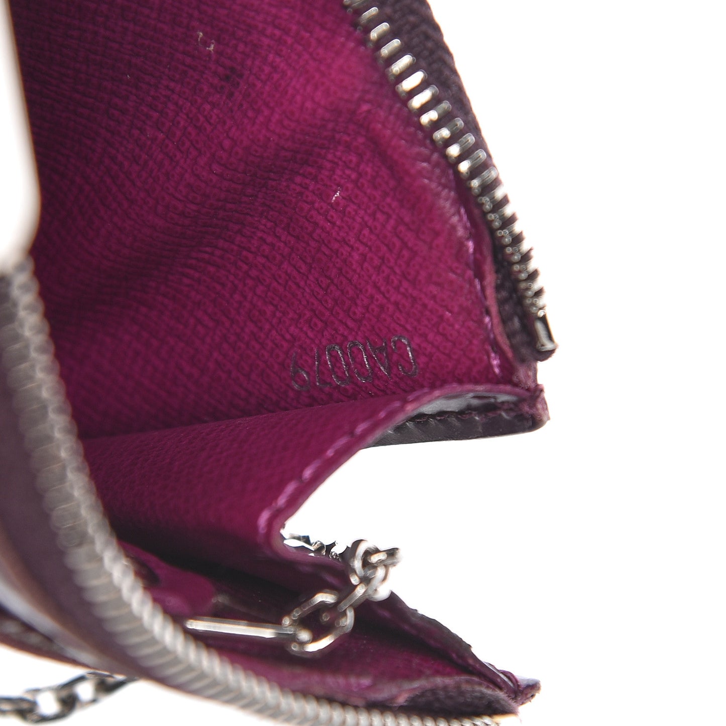 Epi Key Pouch Cassis