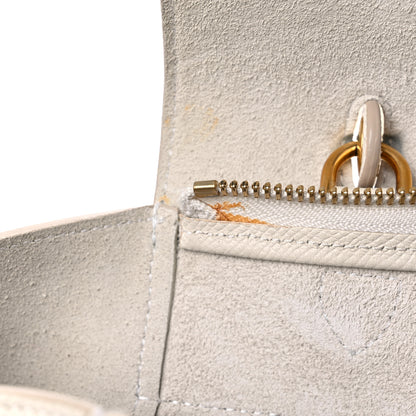 Celine Grained Calfskin Mini Belt Bag White 12 of 18
