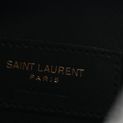 Saint Laurent Smooth Calfskin Small Le 5 A 7 Soft Hobo Black 6 of 9