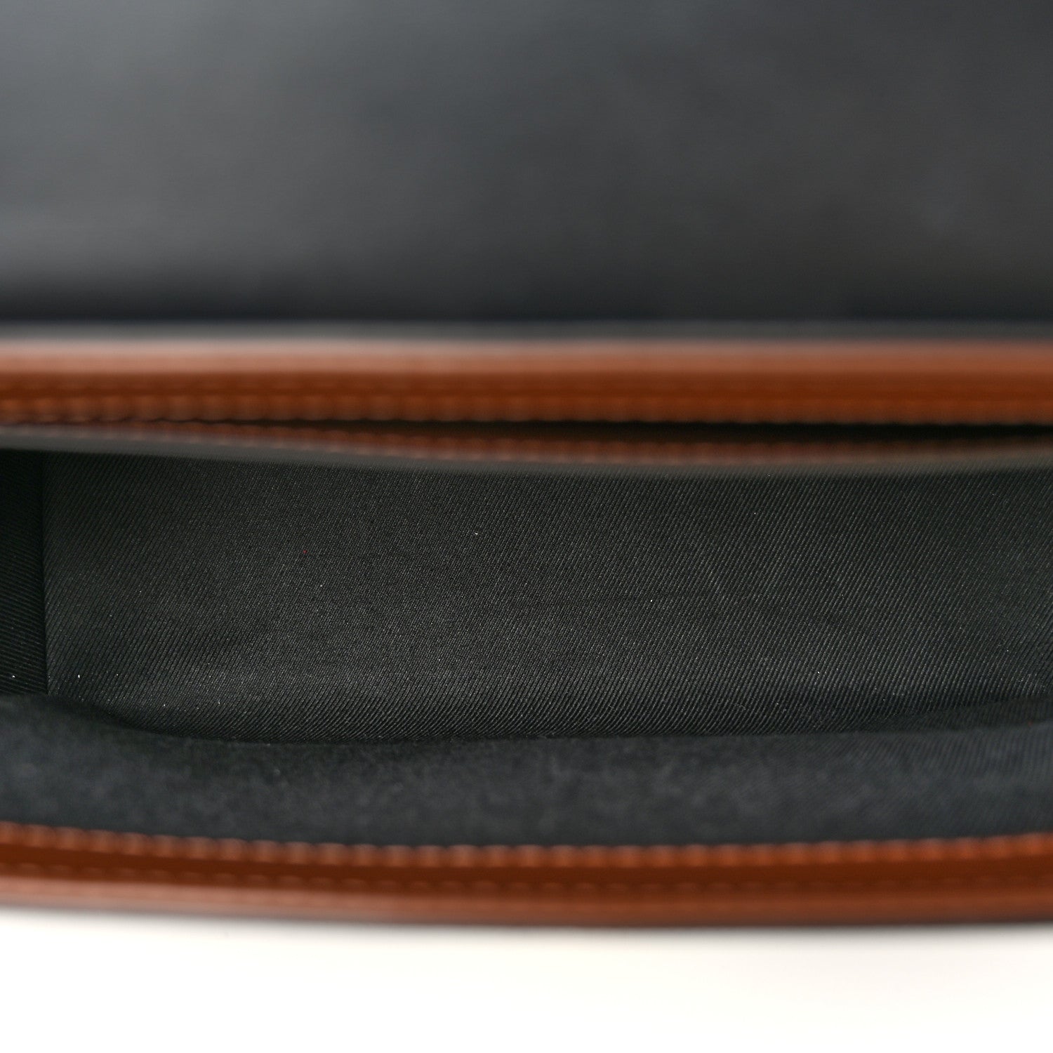 Burberry Coated Canvas Calfskin Vintage Check Medium Note Crossbody Bag Dark Birch Black 5 of 9
