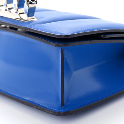 Alexander McQueen Calfskin Small Slash Bag Blue 10 of 11