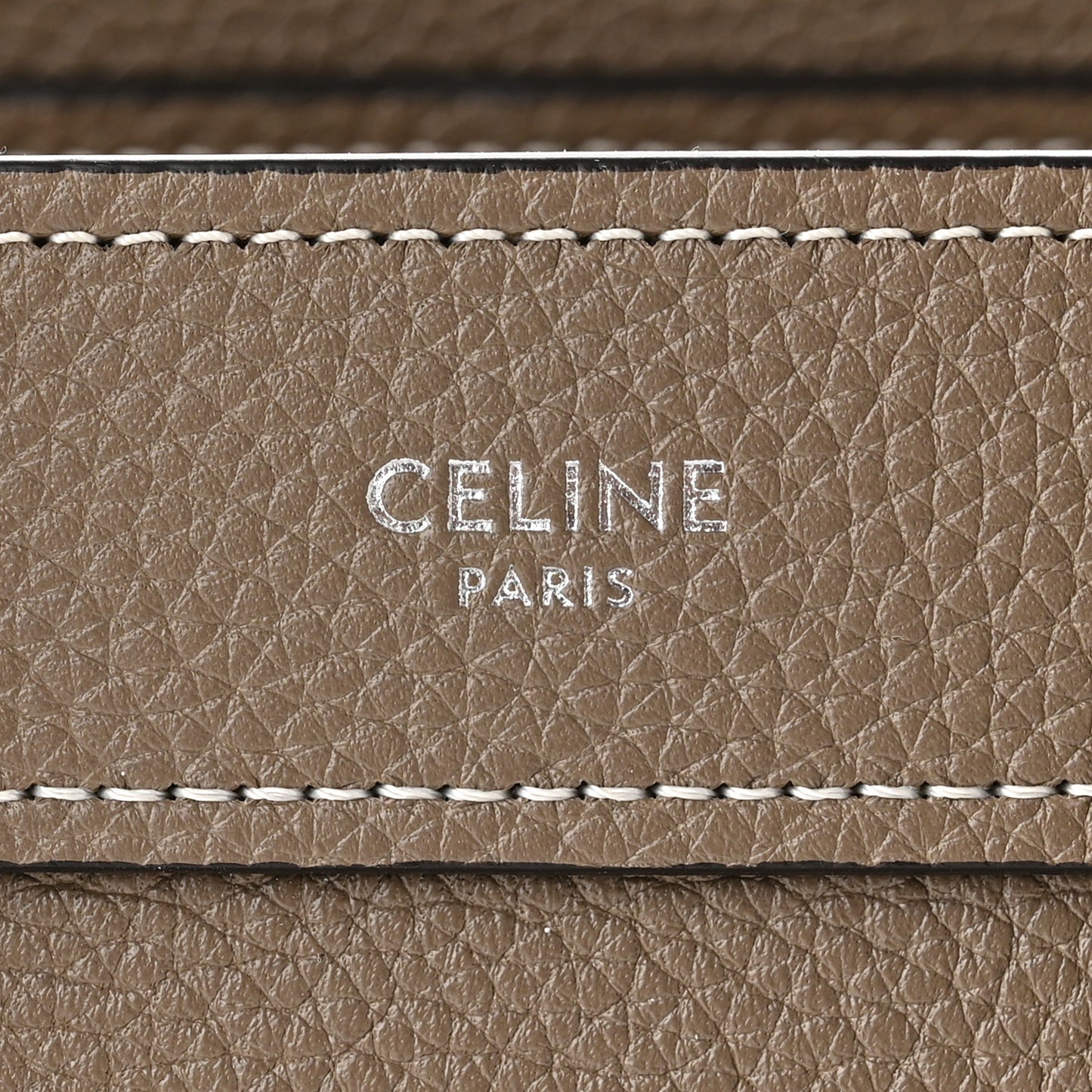 Drummed Calfskin Nano Luggage Souris