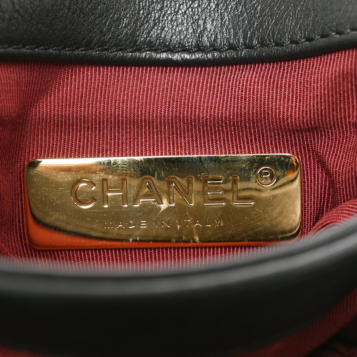 Chanel Calfskin Quilted Accordion Pearl CC Flap Bag Black Black 6 of 10
