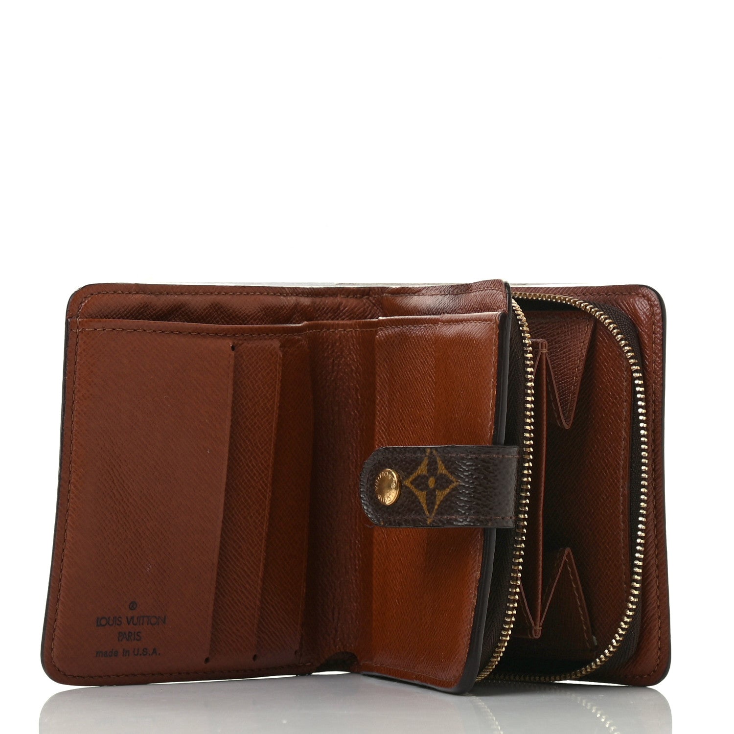Louis Vuitton Monogram Compact Zippe Zipped Wallet 5 of 7