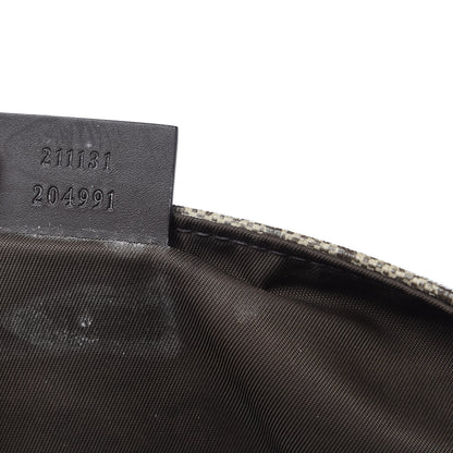 Gucci GG Plus Monogram Messenger Diaper Bag Dark Brown 9 of 10