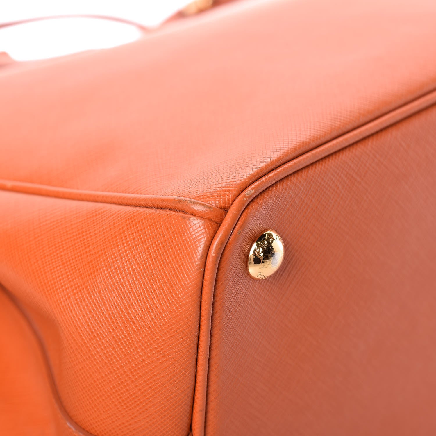 Prada Saffiano Medium Galleria Double Zip Tote Papaya 20 of 23