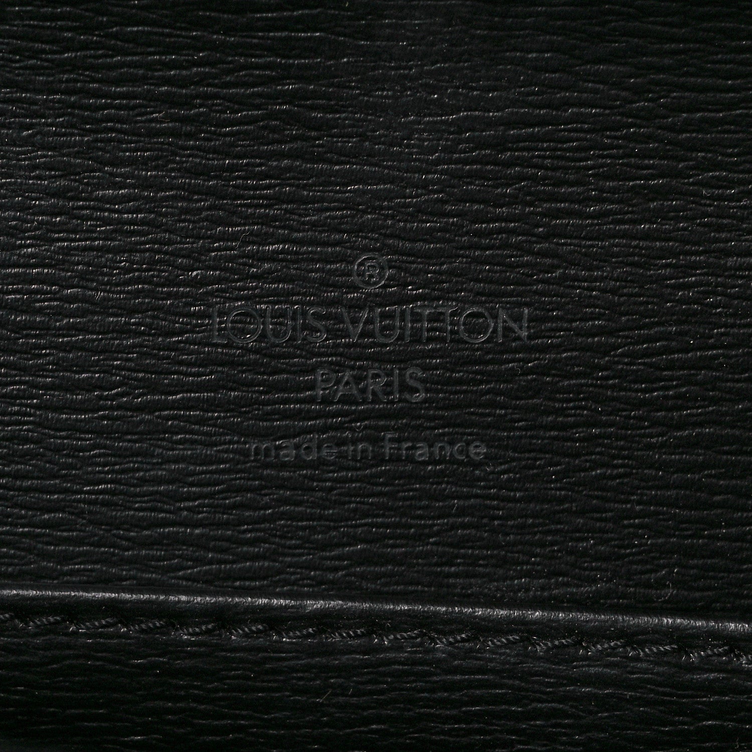 Louis Vuitton Epi Tilsitt Black 6 of 9