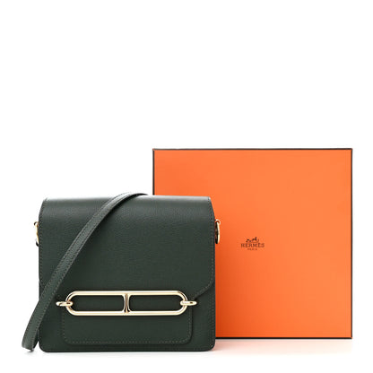 Hermes Evercolor Mini Sac Roulis Vert Titien 12 of 12