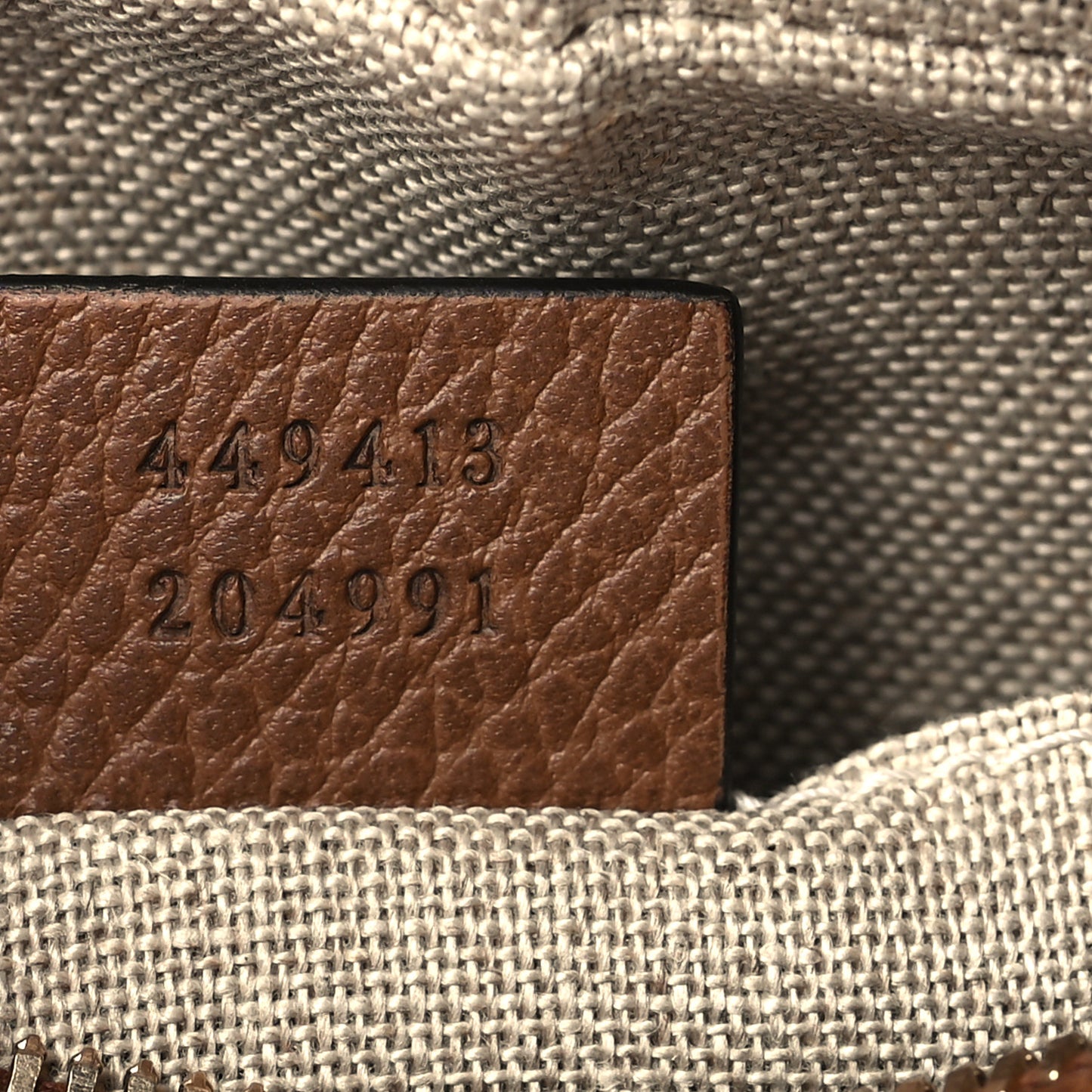 Monogram Mini Bree Messenger Bag Beige Tabacco