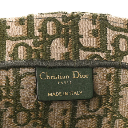 Christian Dior Oblique Large Book Tote Vert Multicolor 6 of 12