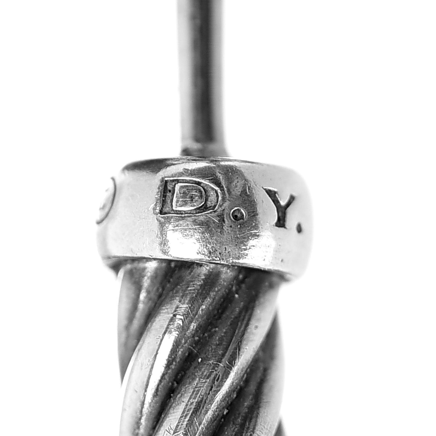 Sterling Silver 36mm Cable Classics Hoop Earrings